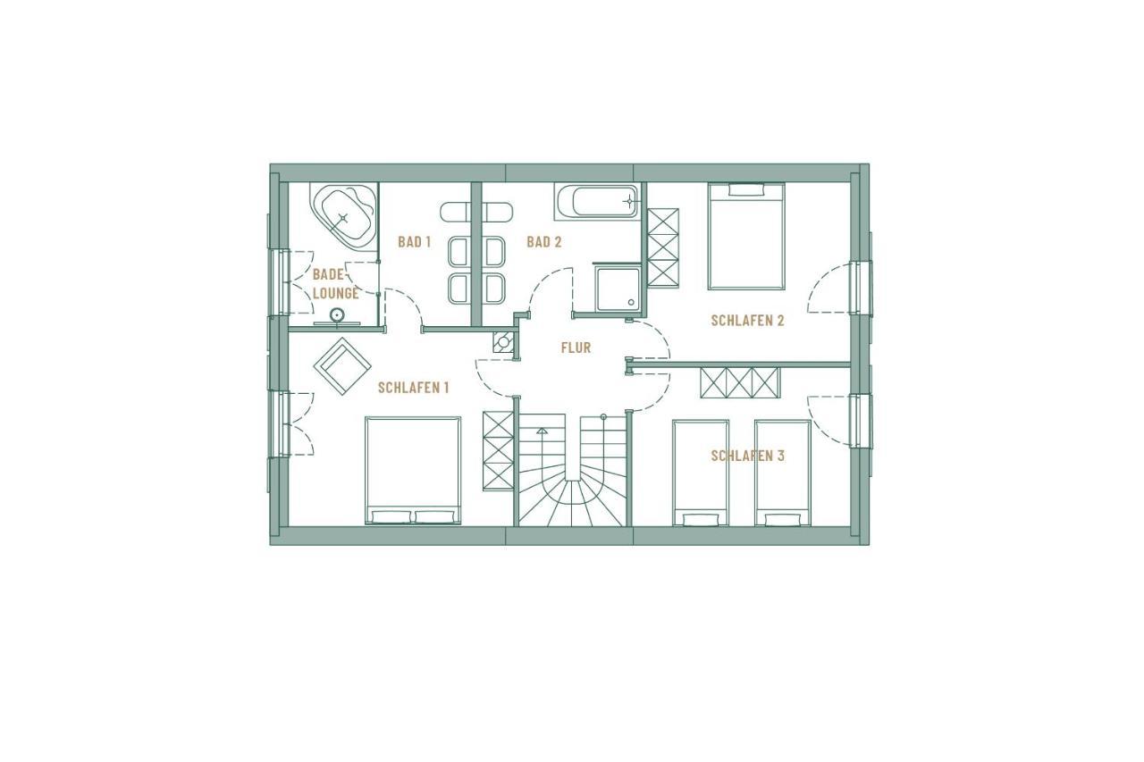 Reetland Am Meer - Luxus Reetdachvilla Mit 3 Schlafzimmern, Sauna Und Kamin F15 Dranske Extérieur photo